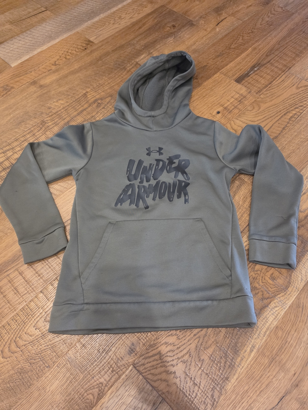 Under Armour Kids' Olive Green Hoodie